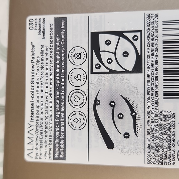 Almay Intense i-color shadow palette for hazel eyes - Picture 4 of 4